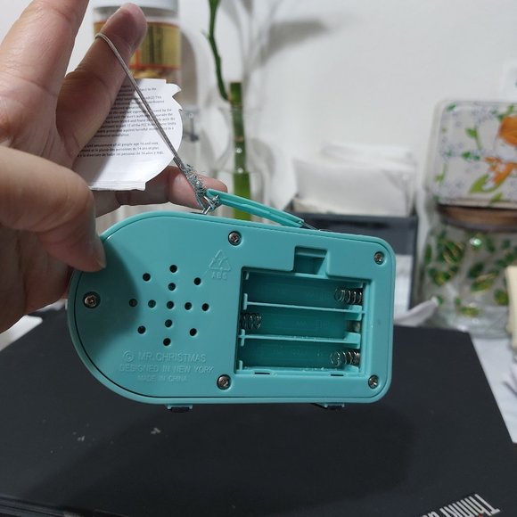 Tinsel times Radio NOT WORKING Ornament ONLY - Picture 2 of 9